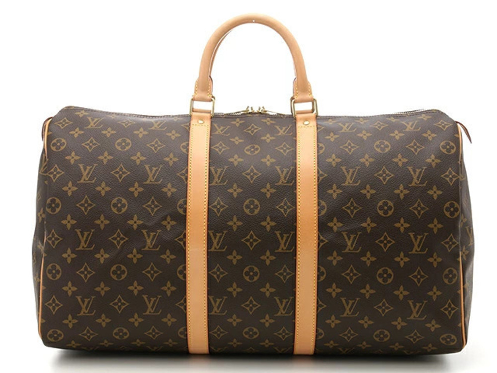 LOUIS VUITTON Keepall Boston Bag Monogram